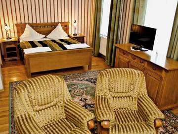 Фото номера Двухместный номер с 1 кроватью Отель Hotel Janków г. Жары 9