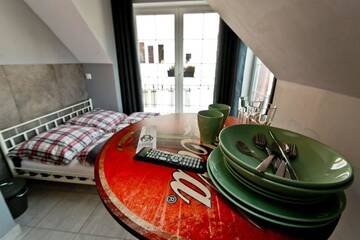 Фото номера Двухместный номер с 1 кроватью Хостелы miniHostel Żary г. Жары 20