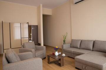 Фото номера Апартаменты с 1 спальней Отель Glas-Hotel 4* г. Жары 5